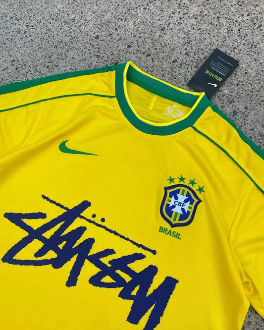 BRAZIL EDITION STUSSY JERSEY - afbeelding 2