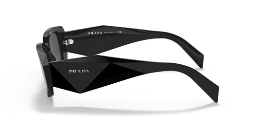 Prada Geometric Logo Sunglasses – Black - afbeelding 2