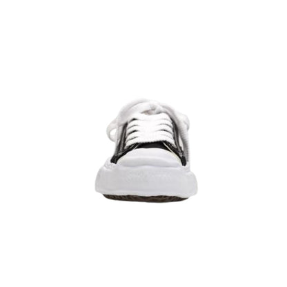 MAISON MIHARA YASUHIRO HANK OG SOLE CANVAS LOW BLACK - afbeelding 2