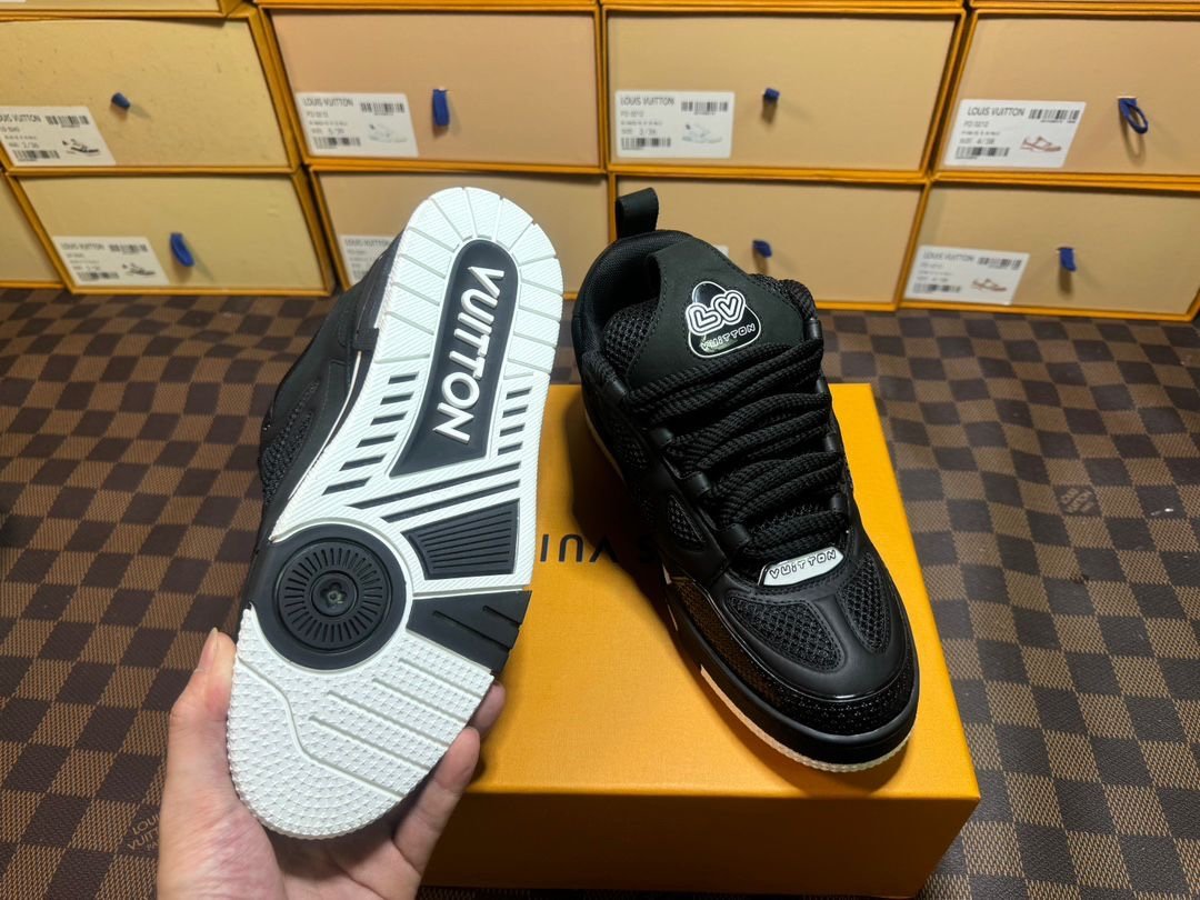 Louis Vuitton Skate Black White - afbeelding 7