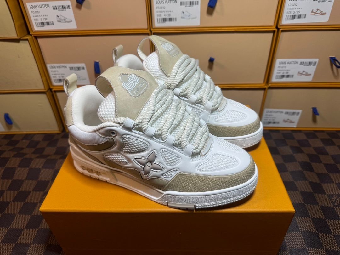 Louis Vuitton Skate Beige White - afbeelding 2