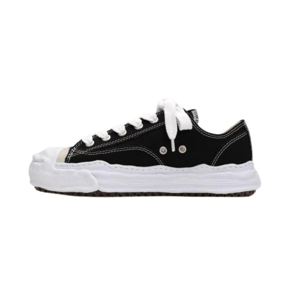 MAISON MIHARA YASUHIRO HANK OG SOLE CANVAS LOW BLACK - afbeelding 3