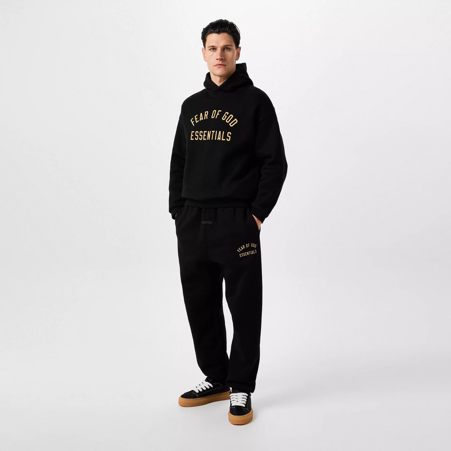 Fear of God Essentials Set – Hoodie & Jogger | Winter Tracksuit - afbeelding 4