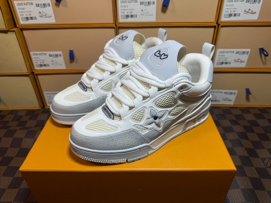 Louis Vuitton Skate Grey White - afbeelding 4