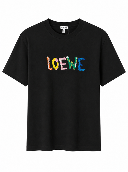 Loewe T-Shirt — Zwart (Print) - afbeelding 1