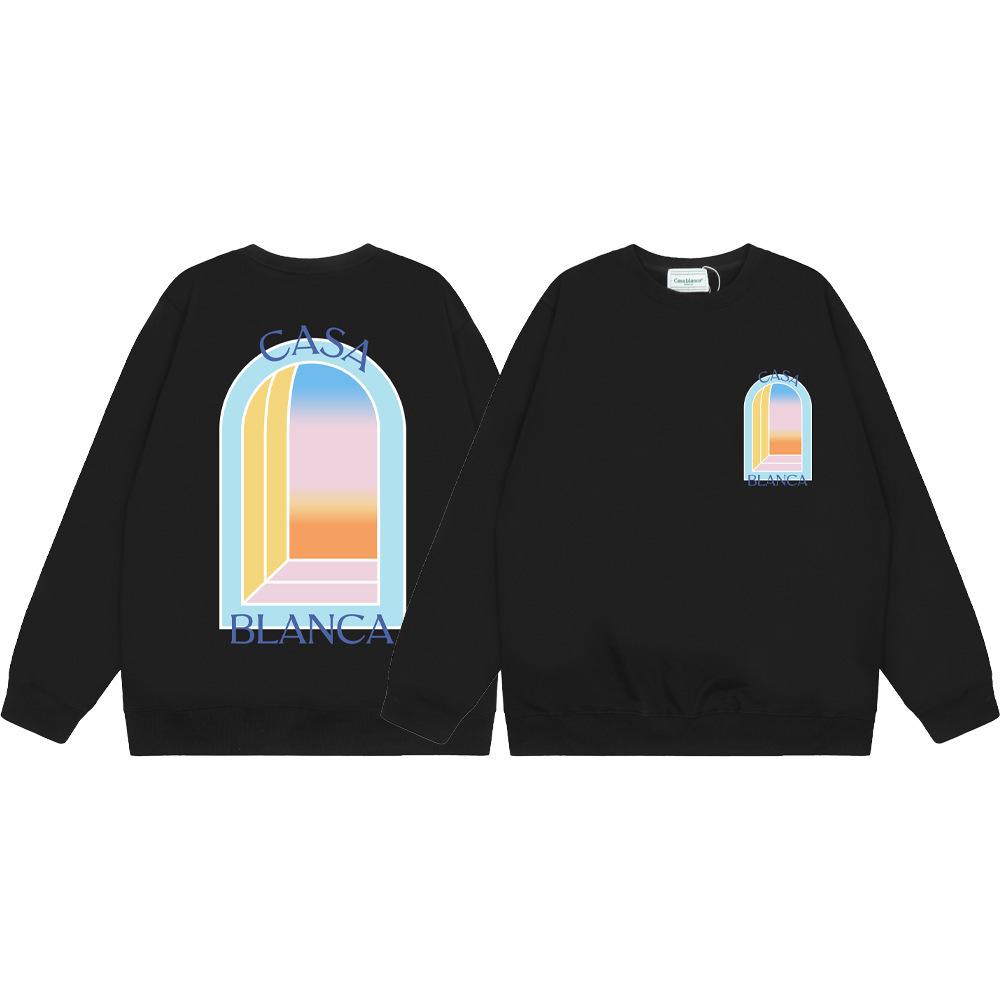 Casablanca Sweatshirt — Zwart - afbeelding 1
