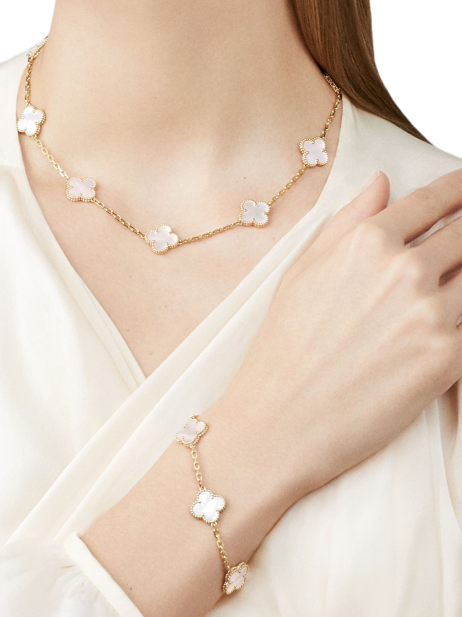 P136 VAN CLEEF & ARPELS ALHAMBRA BRACELET - afbeelding 2