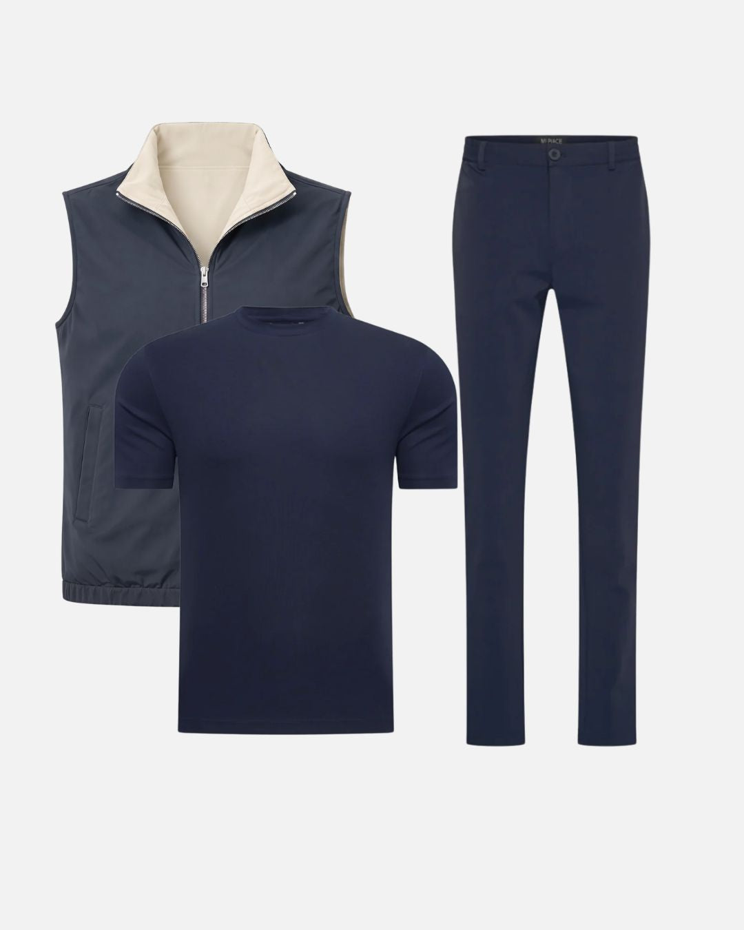 Miio's Triple Navy Reversible Bundle - afbeelding 1