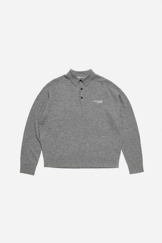 Acne Studios Wool Knit Polo - afbeelding 1