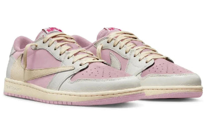 Jordan x Travis Scott Air Jordan 1 Low Sail Shy Pink - afbeelding 2