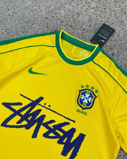 BRAZIL EDITION STUSSY JERSEY - afbeelding 2