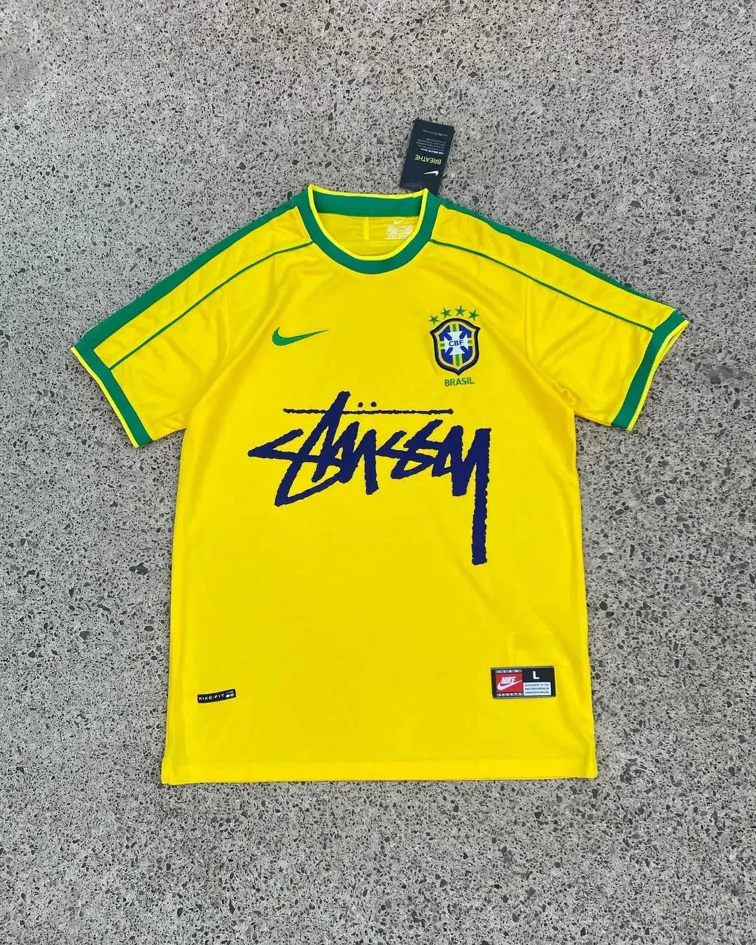 BRAZIL EDITION STUSSY JERSEY - afbeelding 1