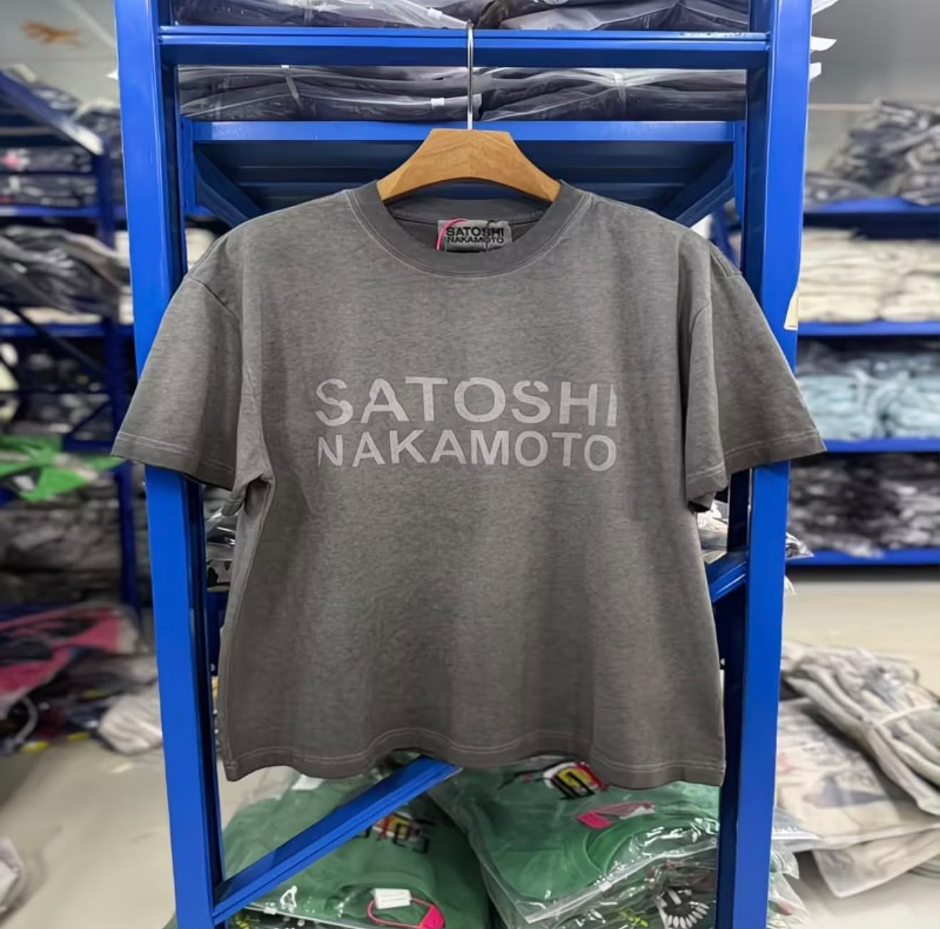 Satoshi Nakamoto T-shirt - afbeelding 2