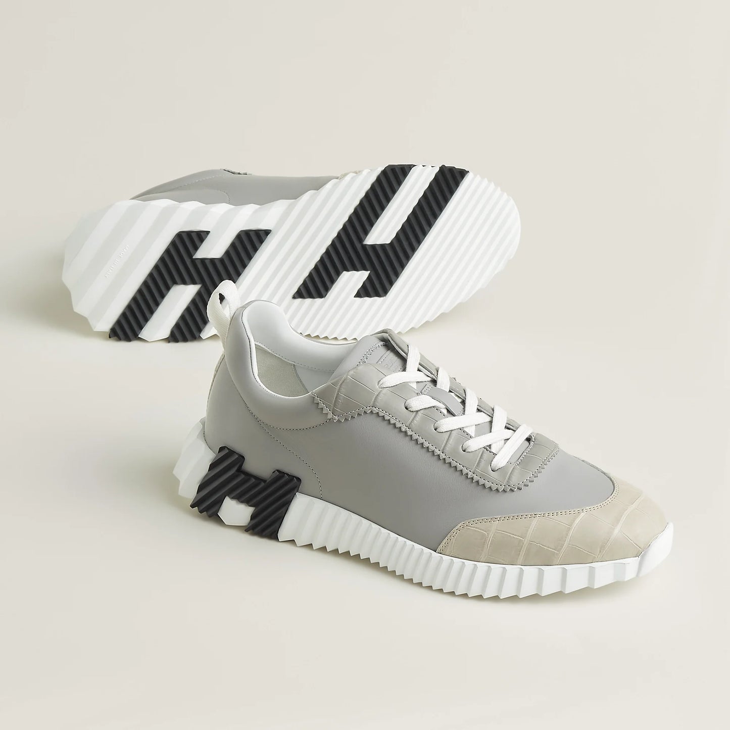 Hermes Bouncing Sneaker Crocodile - afbeelding 2
