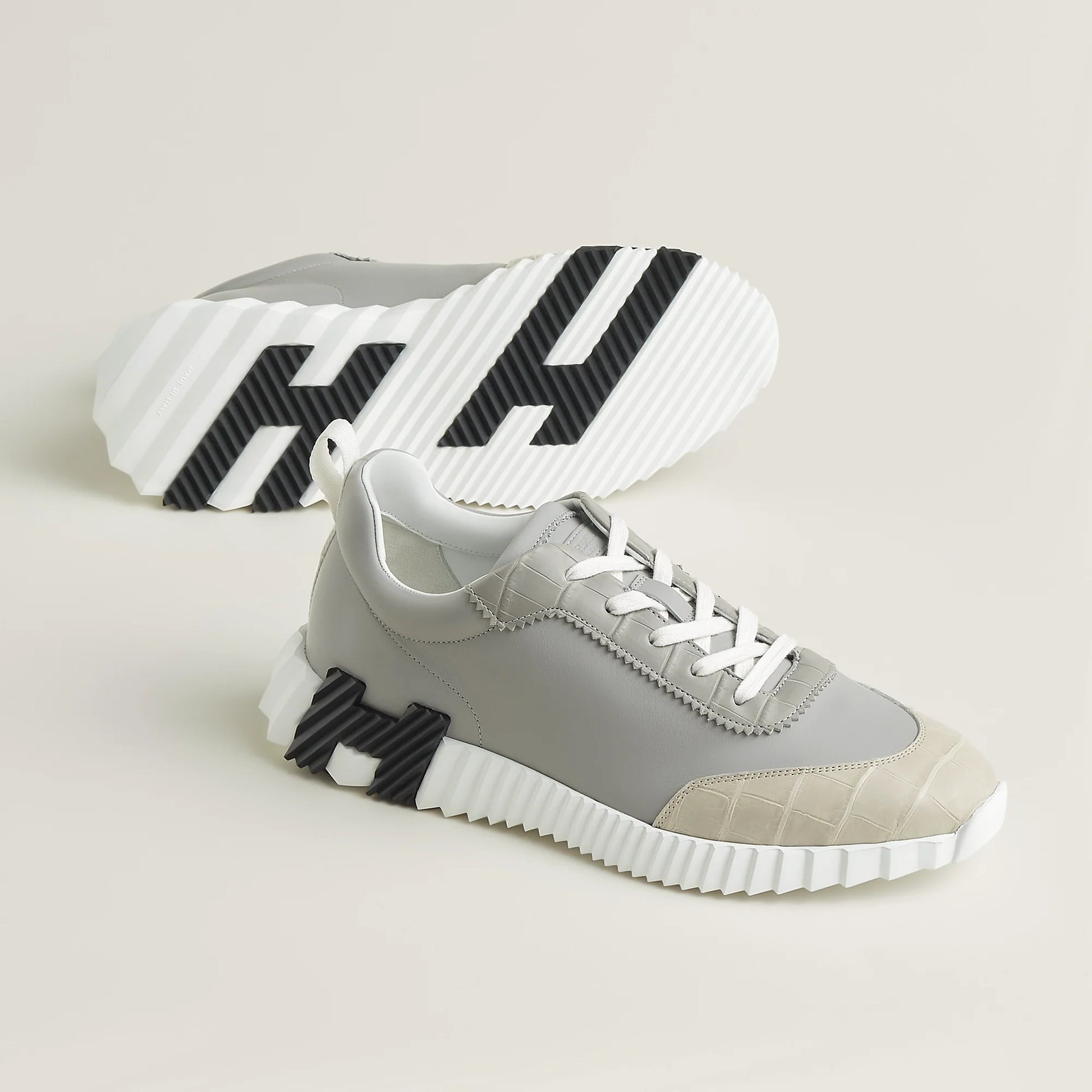 Hermes Bouncing Sneaker Crocodile - afbeelding 2