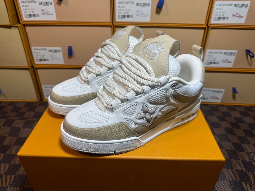 Louis Vuitton Skate Beige White - afbeelding 3