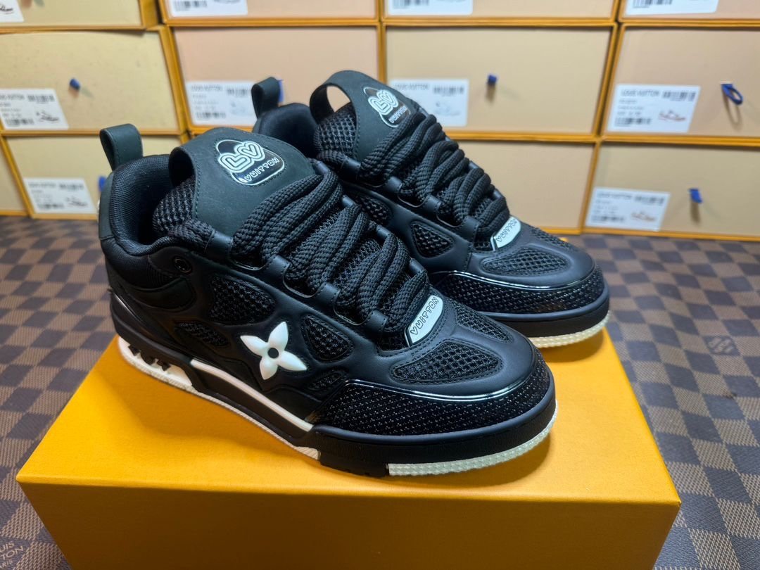 Louis Vuitton Skate Black White - afbeelding 2
