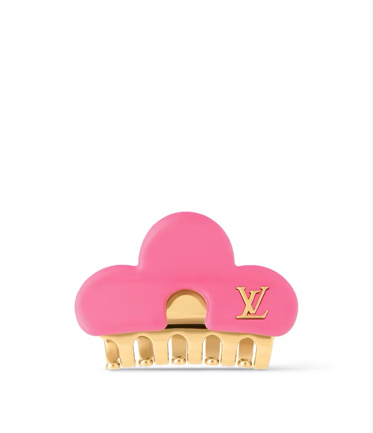 Louis Vuitton LV Hair Clip – Pink, Cream, Black & Blue - afbeelding 1