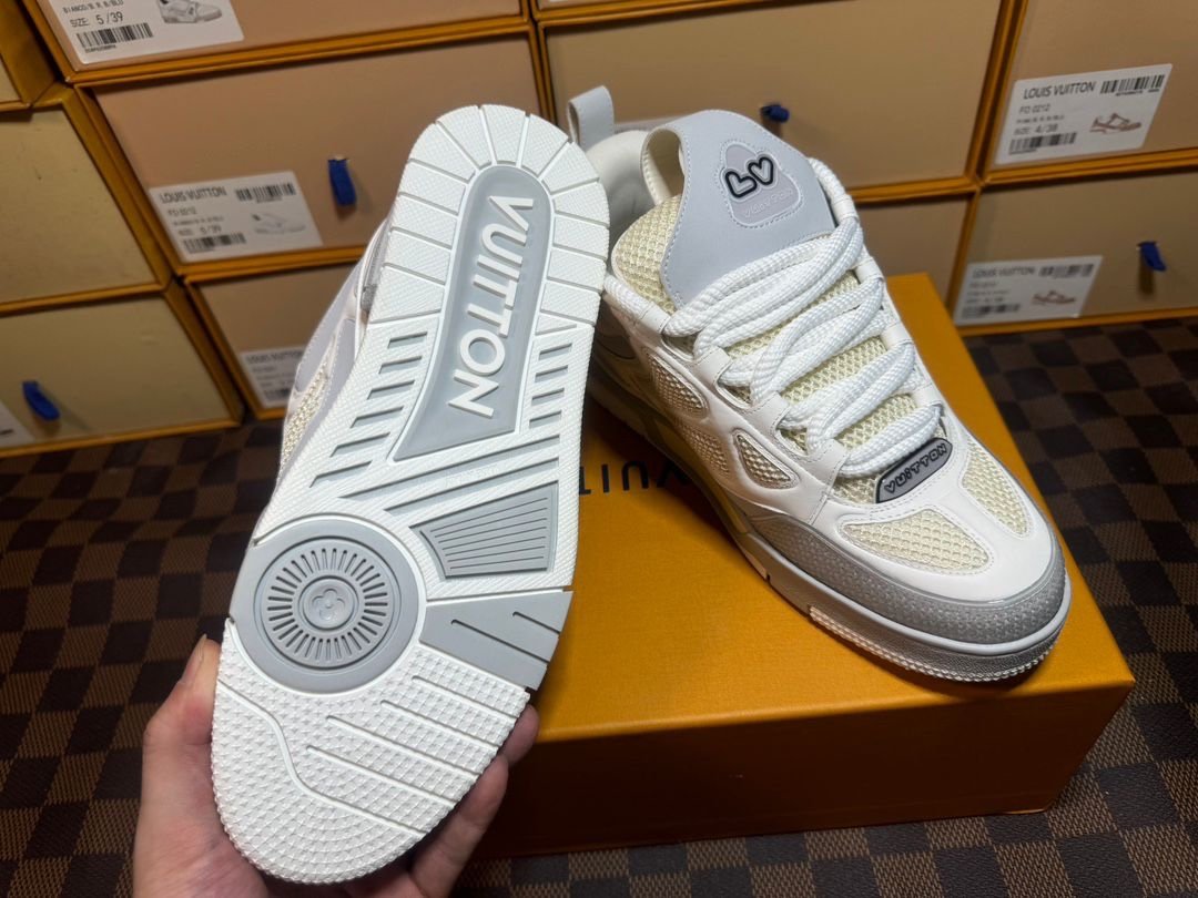 Louis Vuitton Skate Grey White - afbeelding 6