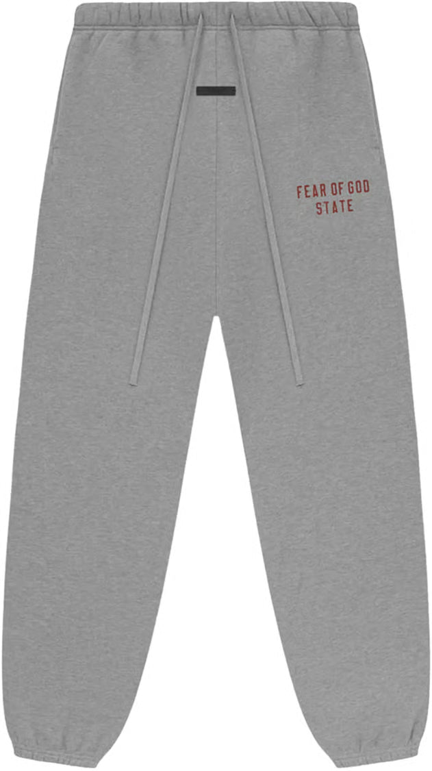 Fear of God Essentials State Set – Heather Grey | Hoodie & Jogger - afbeelding 6