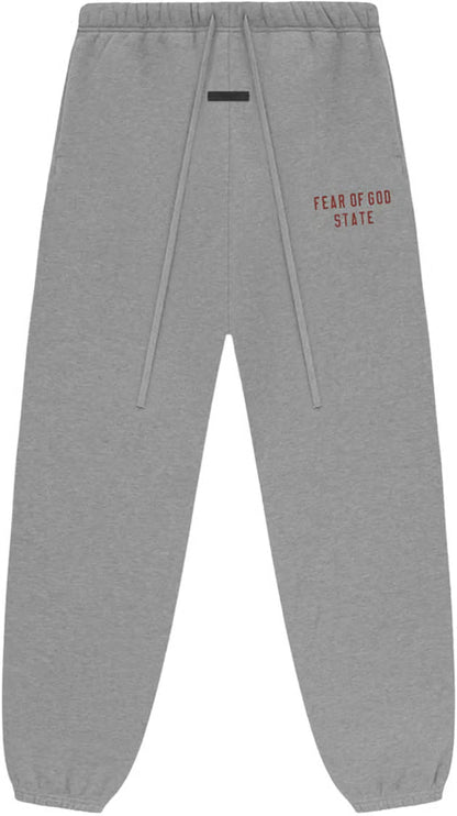 Fear of God Essentials State Set – Heather Grey | Hoodie & Jogger - afbeelding 6