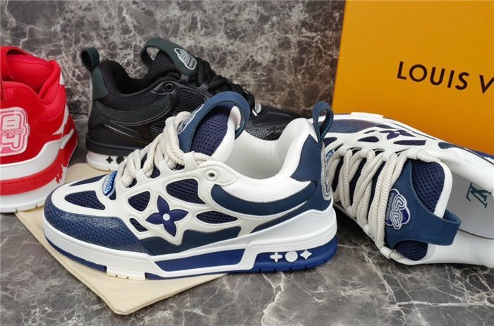 Louis Vuitton Skate Navy White - afbeelding 8