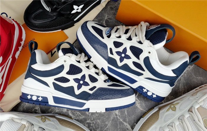 Louis Vuitton Skate Navy White - afbeelding 7