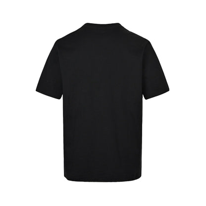 Celine Loose T-Shirt In Cotton Jersey Black - afbeelding 3