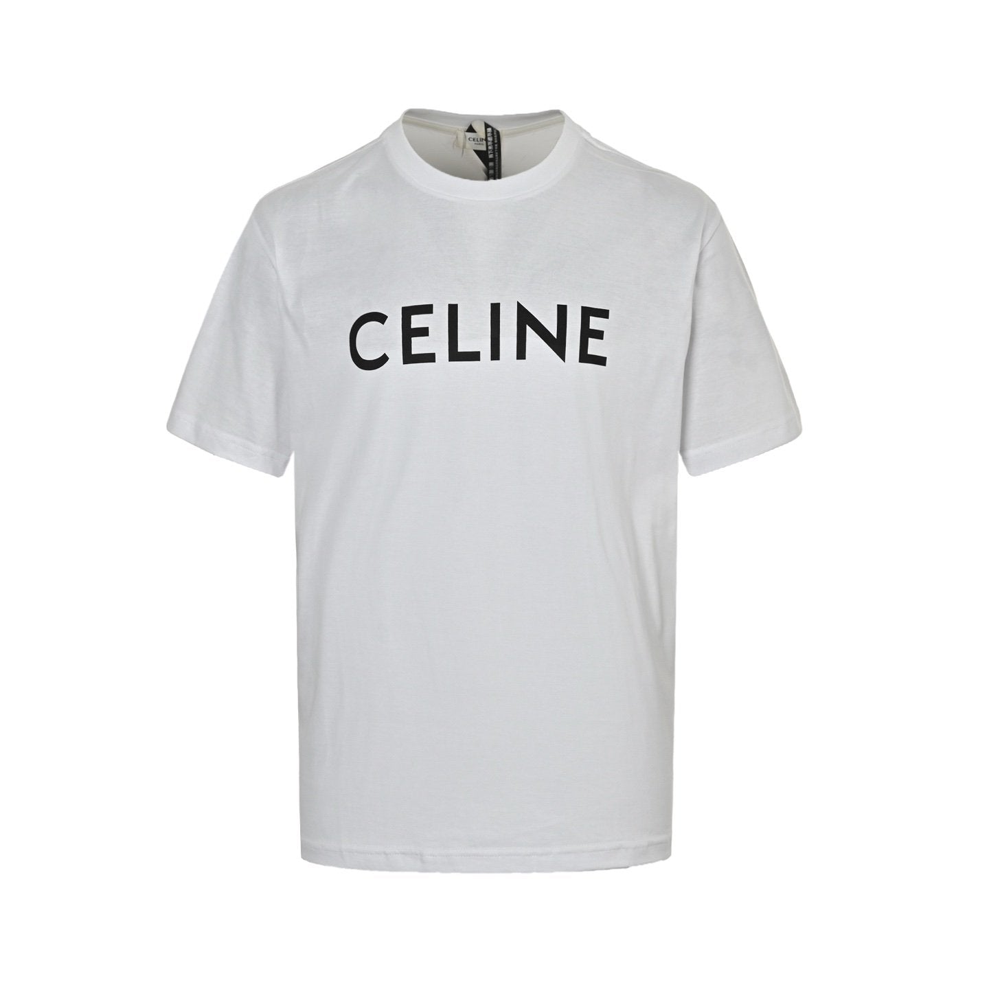 Celine Loose T-Shirt In Cotton Jersey White - afbeelding 1
