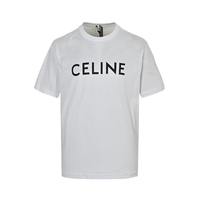 Celine Loose T-Shirt In Cotton Jersey White - afbeelding 1
