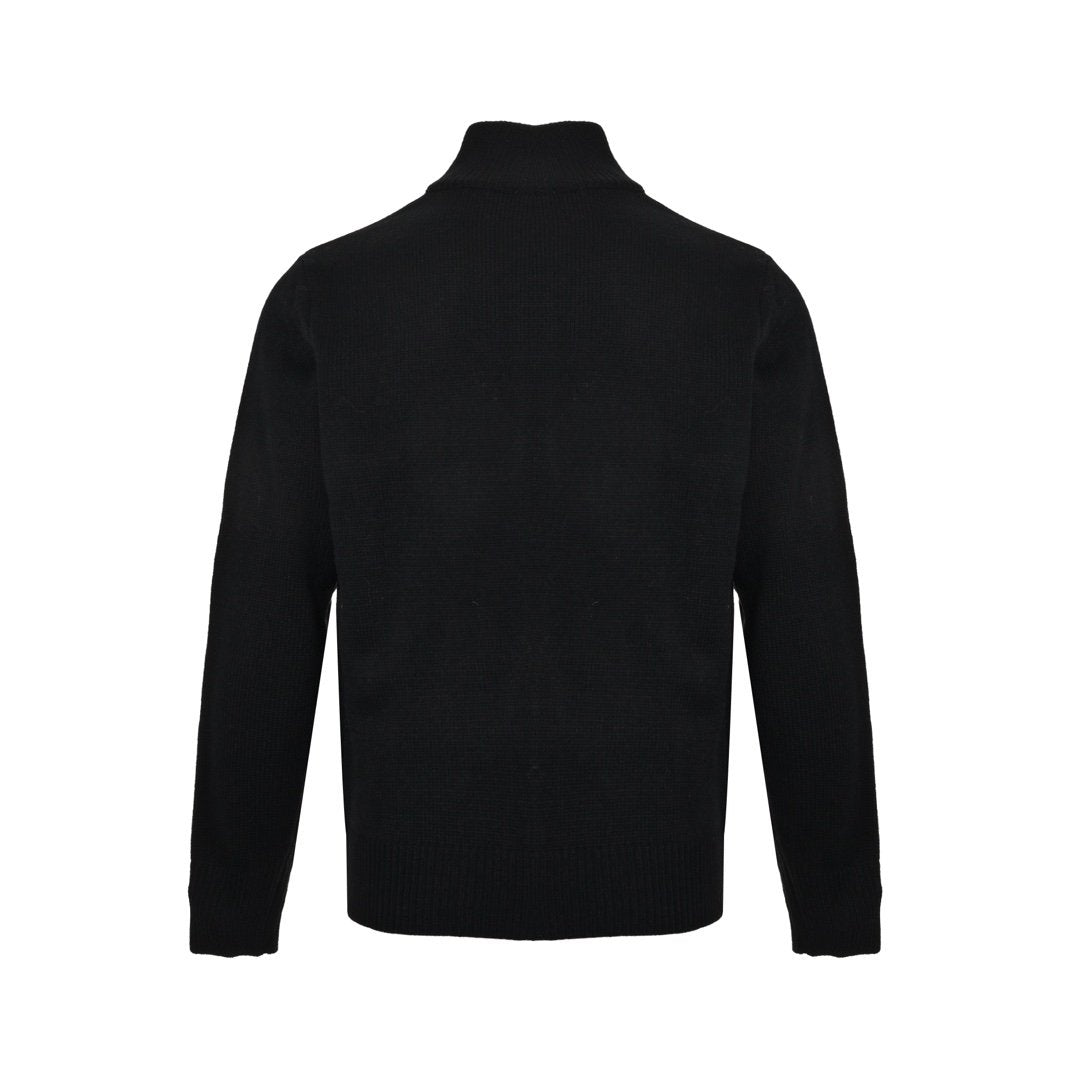 Prada Zip Up Cashmere Black - afbeelding 3