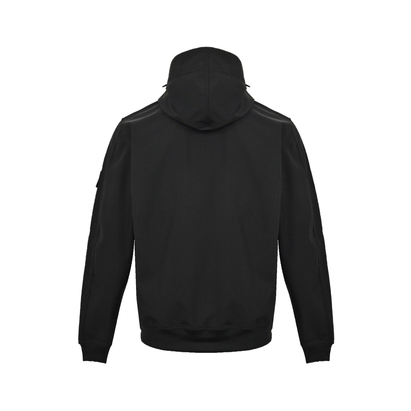 Stone Island Soft Shell-R Hooded Jacket Black - afbeelding 3
