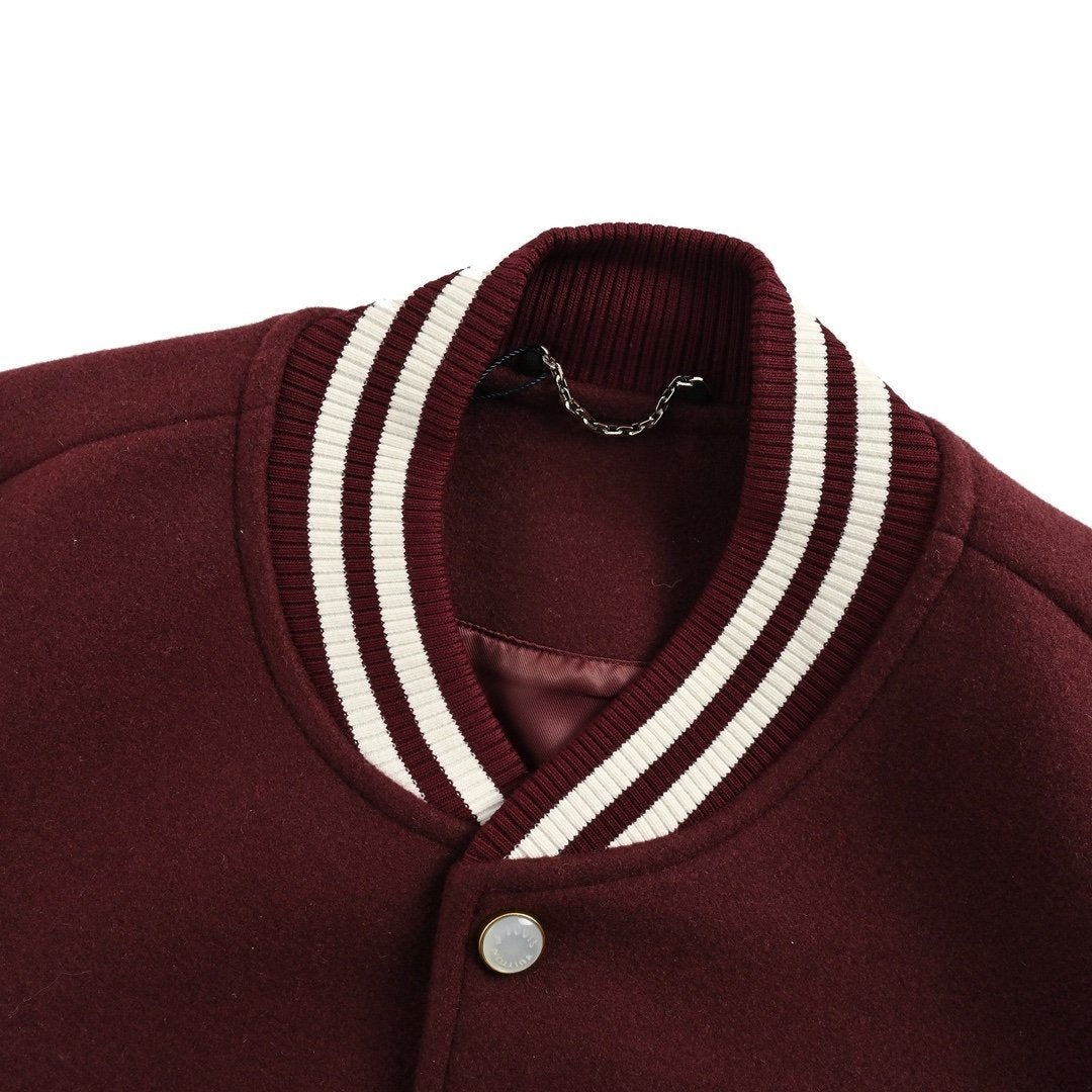 Louis Vuitton Embroidered Calfskin Varsity Jacket - afbeelding 4