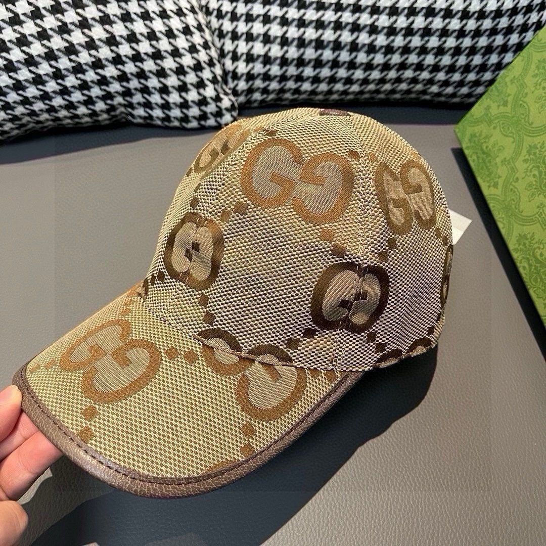 Gucci GG Jumbo Baseball Cap Beige - afbeelding 3