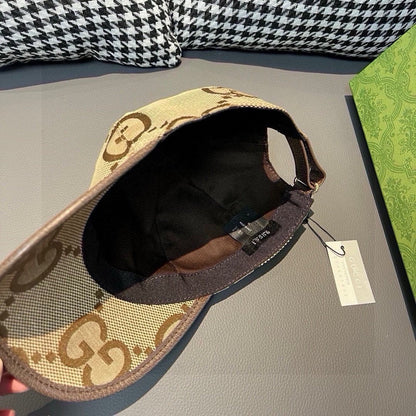 Gucci GG Jumbo Baseball Cap Beige - afbeelding 5