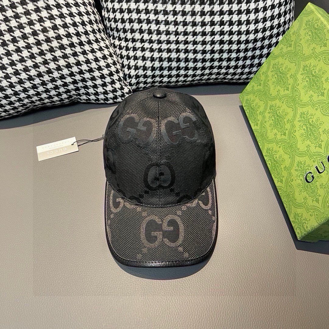 Gucci GG Jumbo Baseball Cap Black - afbeelding 3