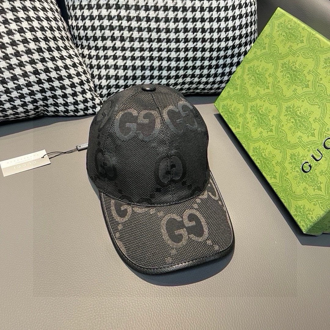 Gucci GG Jumbo Baseball Cap Black - afbeelding 4
