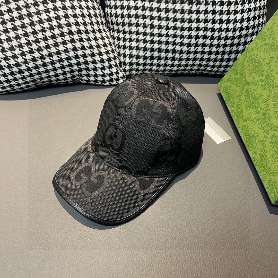 Gucci GG Jumbo Baseball Cap Black - afbeelding 2