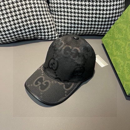 Gucci GG Jumbo Baseball Cap Black - afbeelding 2