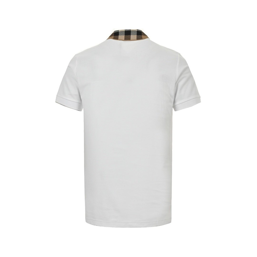 Burberry Cody Check Polo Shirt White - afbeelding 2