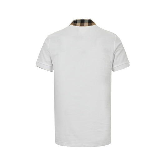 Burberry Cody Check Polo Shirt White - afbeelding 2