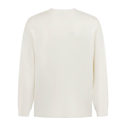 Loewe Anagram Sweater In Cotton Blend White - afbeelding 2