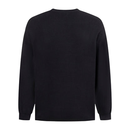 Loewe Anagram Sweater In Cotton Blend Black - afbeelding 2