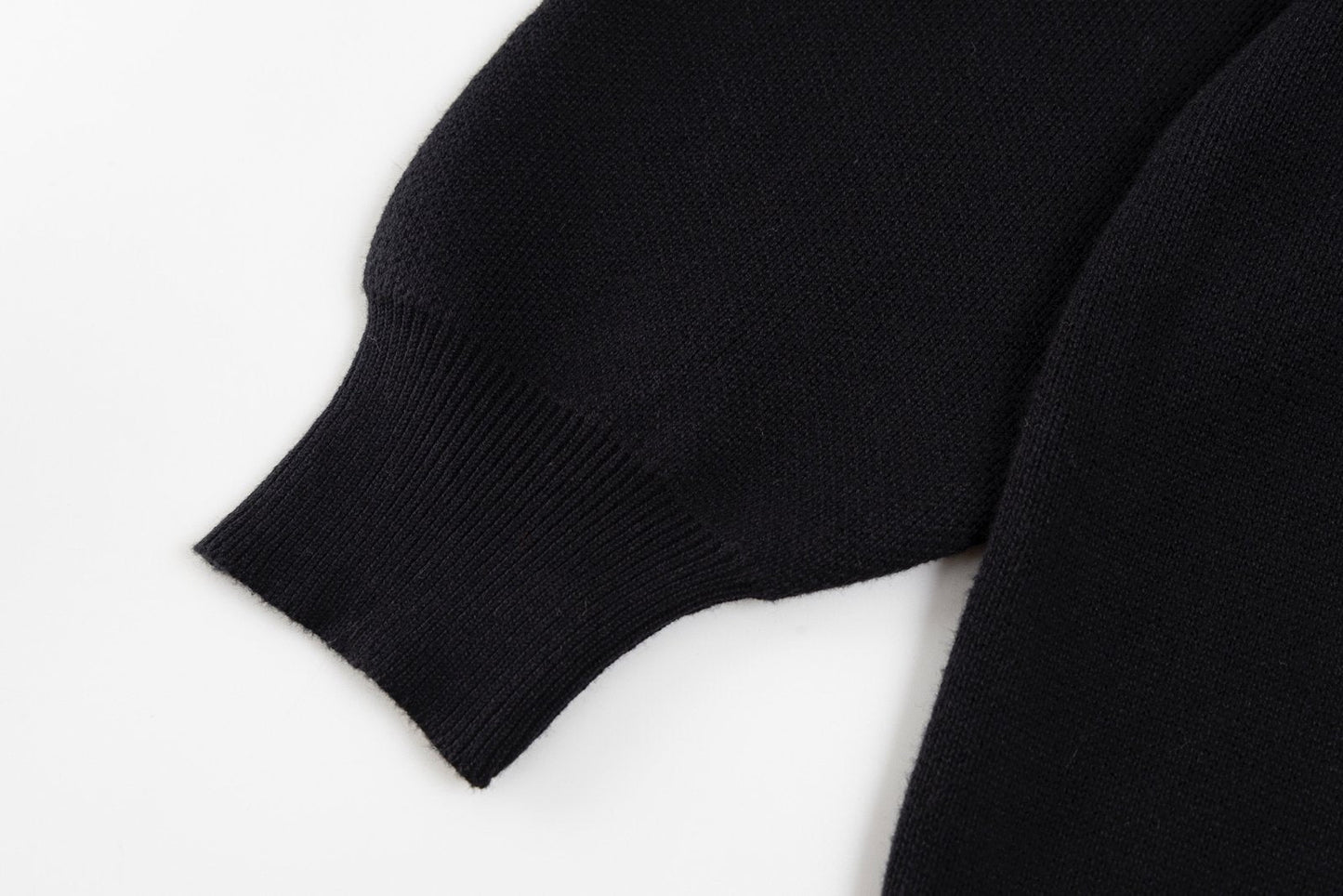 Loewe Anagram Sweater In Cotton Blend Black - afbeelding 6