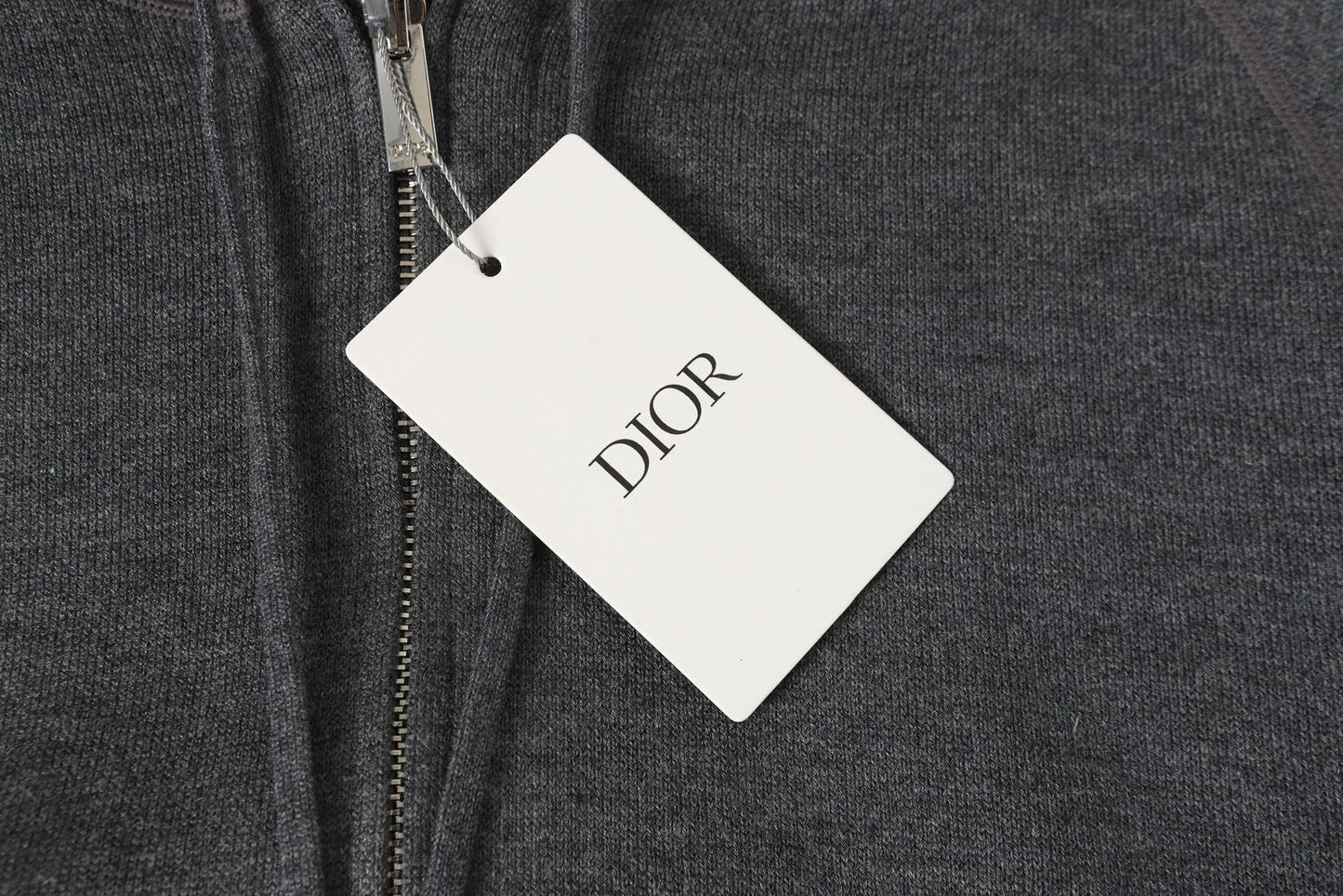 Dior Cashmere Hooded Jacket Grey - afbeelding 4