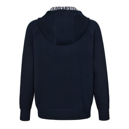 Dior Cashmere Hooded Jacket Navy Blue - afbeelding 2