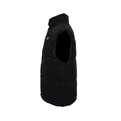Prada Down-Filled Cotton Corduroy Bodywarmer In Black - afbeelding 2