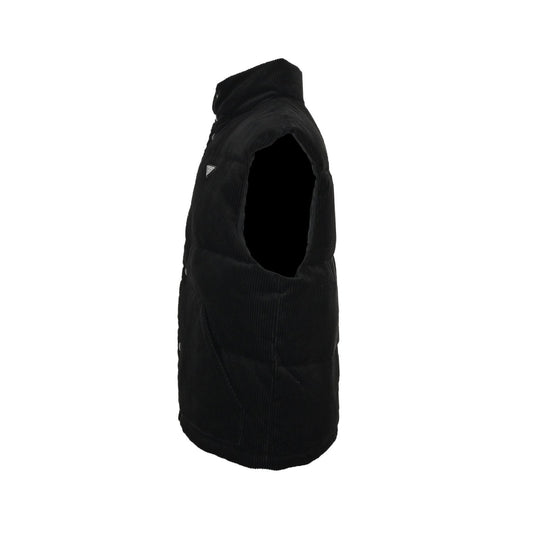 Prada Down-Filled Cotton Corduroy Bodywarmer In Black - afbeelding 2