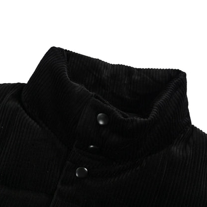 Prada Down-Filled Cotton Corduroy Bodywarmer In Black - afbeelding 4