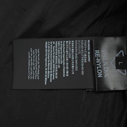 Prada Down-Filled Cotton Corduroy Bodywarmer In Black - afbeelding 8